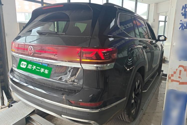 Used Volkswagen Teramont 2022 380TSI Four-Wheel Drive Prestige Luxury Edition Rear Right 45 Deg
