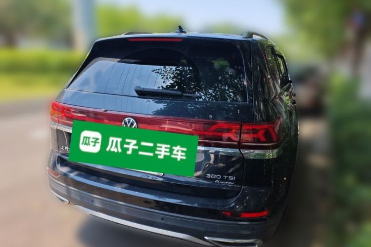 Used Volkswagen Teramont 2022 380TSI Four-Wheel Drive Luxury Edition Rear Right 45 Deg