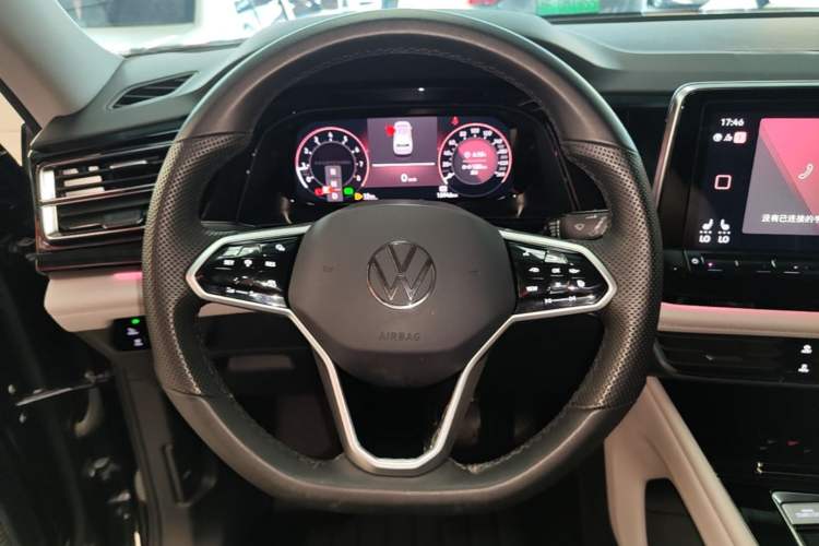 Used Volkswagen Teramont 2022 330TSI Two-Wheel-Drive Prestige Luxury Edition Steering Wheel