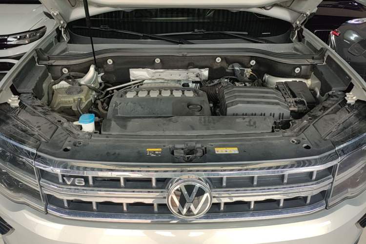 Used Volkswagen Teramont 2022 530 V6 Four-Wheel Drive Prestige Flagship Edition Engine Bay