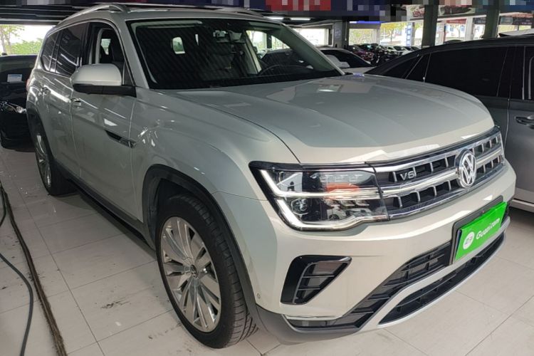 Used Volkswagen Teramont 2022 530 V6 Four-Wheel Drive Prestige Flagship Edition Front Right 45 Deg