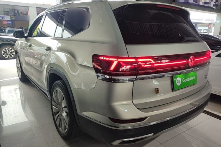 Used Volkswagen Teramont 2022 530 V6 Four-Wheel Drive Prestige Flagship Edition Rear Left 45 Deg