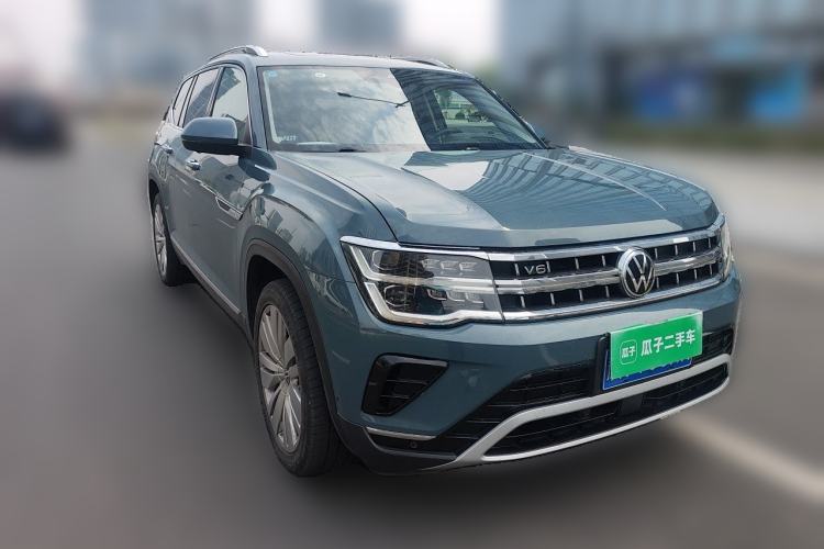 Used Volkswagen Teramont 2022 530 V6 Four-Wheel Drive Prestige Flagship Edition Front Right 45 Deg