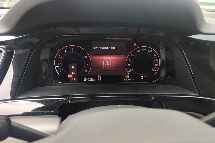 Used Volkswagen Teramont 2022 530 V6 Four-Wheel Drive Prestige Flagship Edition Instrument Cluster