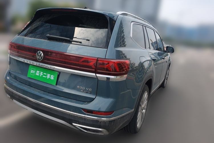 Used Volkswagen Teramont 2022 530 V6 Four-Wheel Drive Prestige Flagship Edition Rear Right 45 Deg