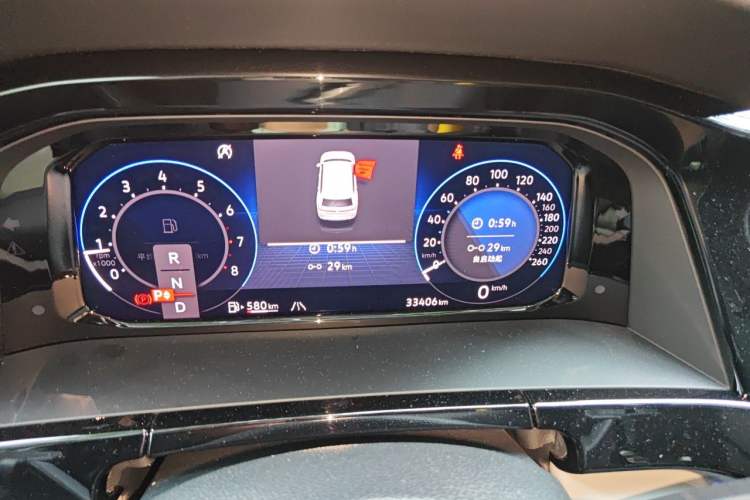 Used Volkswagen Teramont 2022 380TSI Four-Wheel Drive Prestige Luxury Edition Instrument Cluster
