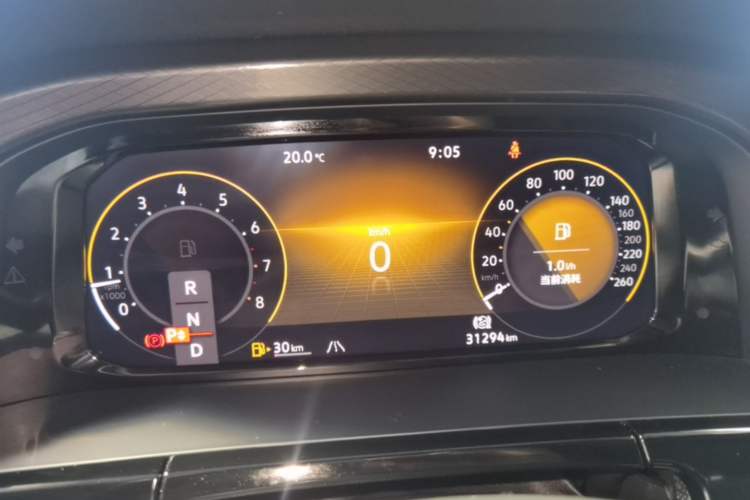 Used Volkswagen Teramont 2022 380TSI Four-Wheel Drive Luxury Edition Instrument Cluster