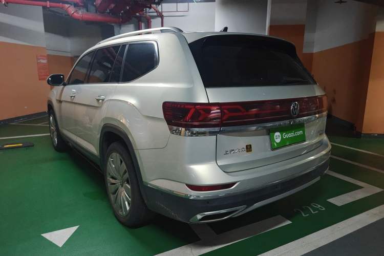 Used Volkswagen Teramont 2022 530 V6 Four-Wheel Drive Prestige Flagship Edition Rear Left 45 Deg