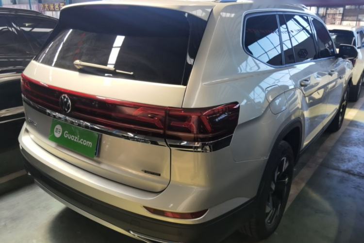 Used Volkswagen Teramont 2022 380TSI Four-Wheel Drive Luxury Edition Rear Right 45 Deg
