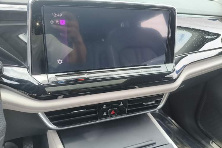 Used Volkswagen Teramont 2023 380TSI Four-Wheel Drive Prestige Luxury Edition Audio And AC Panel