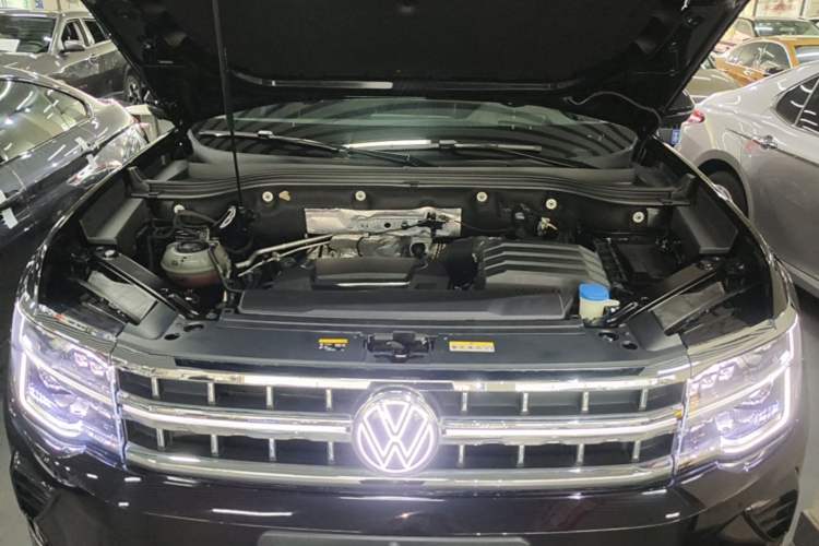 Used Volkswagen Teramont 2023 380TSI Four-Wheel Drive Prestige Flagship Edition Engine Bay