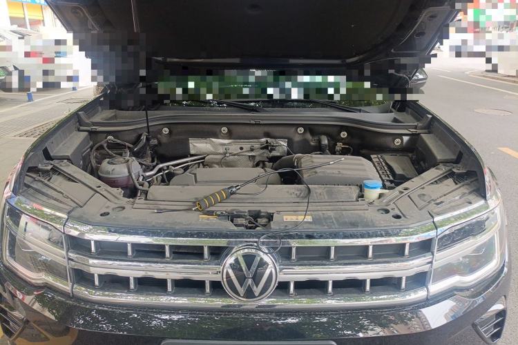 Used Volkswagen Teramont 2023 Revised 380TSI Four-Wheel Drive Prestige Flagship Edition Engine Bay