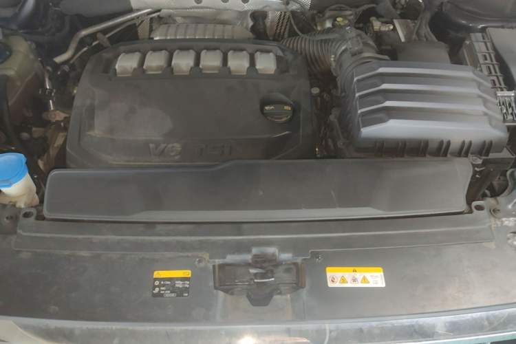 Used Volkswagen Teramont 2023 530 V6 Four-Wheel Drive Prestige Luxury Edition Engine Bay
