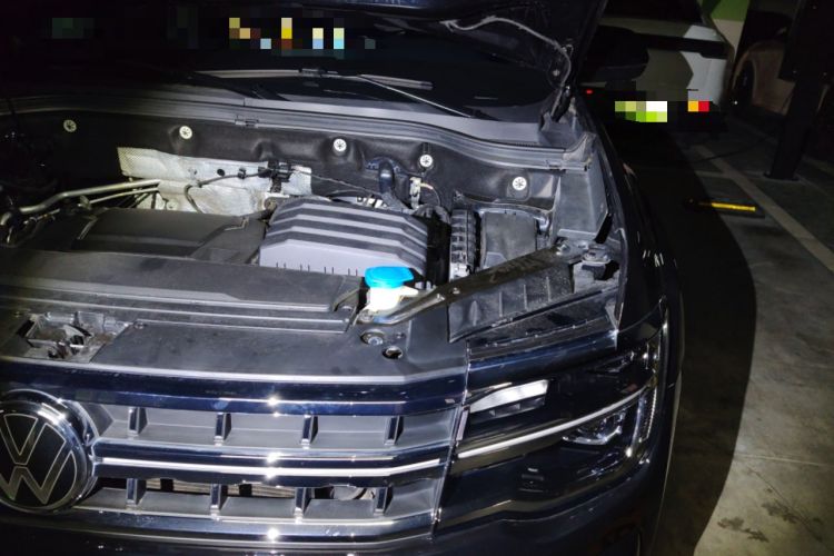 Used Volkswagen Teramont 2023 380TSI Four-Wheel Drive Prestige Luxury Edition Engine Bay Left