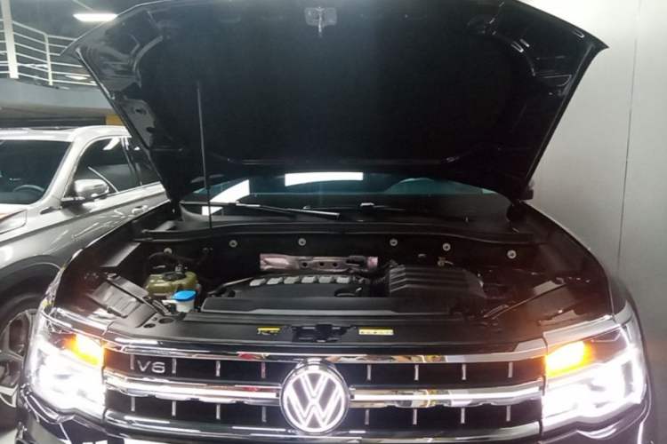 Used Volkswagen Teramont 2023 530 V6 Four-Wheel Drive Prestige Luxury Edition Engine Bay