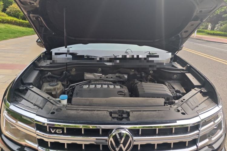 Used Volkswagen Teramont 2023 530 V6 Four-Wheel Drive Prestige Luxury Edition Engine Bay