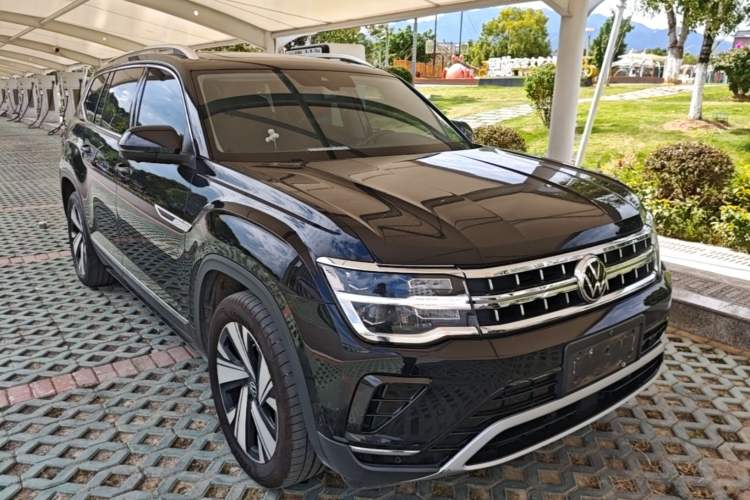 Used Volkswagen Teramont 2023 380TSI Four-Wheel Drive Prestige Luxury Edition Front Right 45 Deg