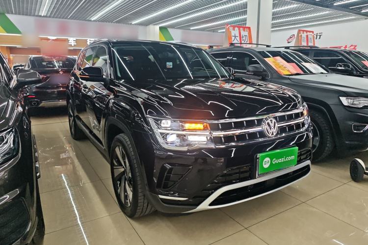 Used Volkswagen Teramont 2023 380TSI Four-Wheel Drive Prestige Luxury Edition Front Right 45 Deg