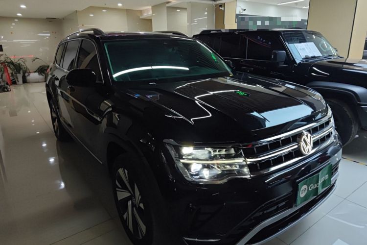 Used Volkswagen Teramont 2023 380TSI Four-Wheel Drive Luxury Edition Front Right 45 Deg