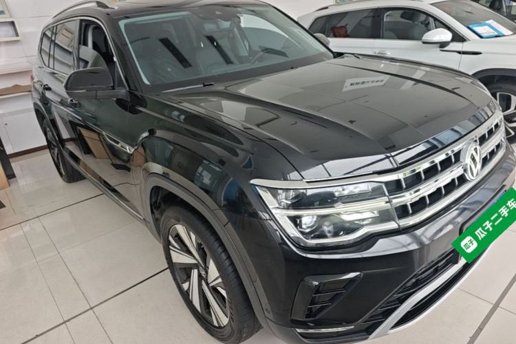 Used Volkswagen Teramont 2023 380TSI Four-Wheel Drive Luxury Edition Front Right 45 Deg