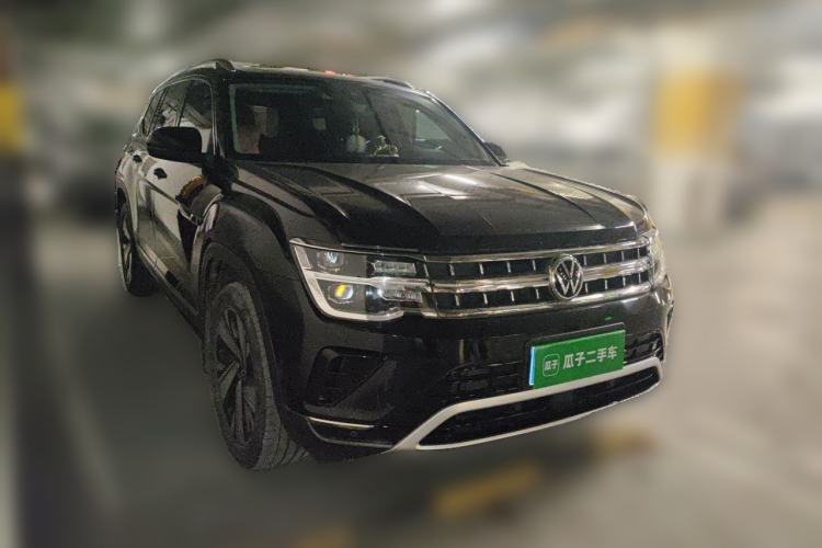 Used Volkswagen Teramont 2023 380TSI Four-Wheel Drive Luxury Edition Front Right 45 Deg