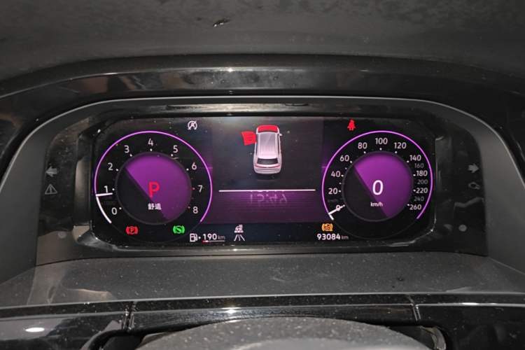 Used Volkswagen Teramont 2023 380TSI Four-Wheel Drive Luxury Edition Instrument Cluster