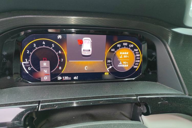 Used Volkswagen Teramont 2023 380TSI Four-Wheel Drive Luxury Edition Instrument Cluster