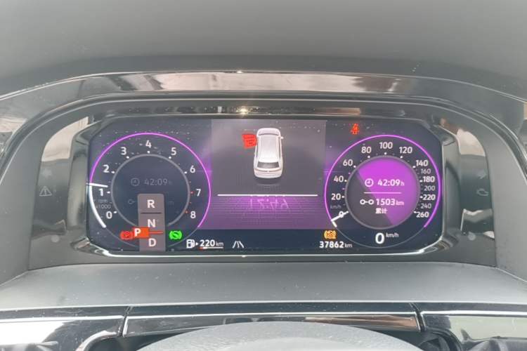 Used Volkswagen Teramont 2023 380TSI Four-Wheel Drive Prestige Luxury Edition Instrument Cluster