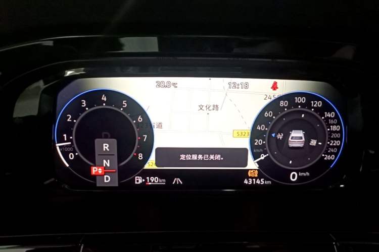 Used Volkswagen Teramont 2023 Facelift 380TSI Four-Wheel Drive Prestige Luxury Edition Instrument Cluster