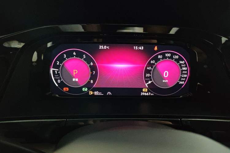 Used Volkswagen Teramont 2023 380TSI Four-Wheel Drive Prestige Luxury Edition Instrument Cluster