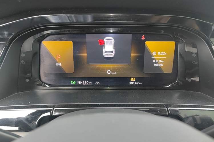 Used Volkswagen Teramont 2023 380TSI Four-Wheel Drive Prestige Luxury Edition Instrument Cluster