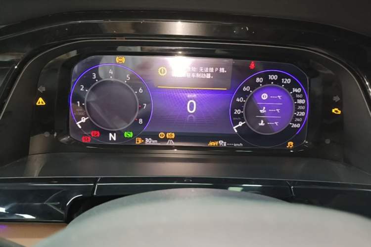 Used Volkswagen Teramont 2023 380TSI Four-Wheel Drive Luxury Edition Instrument Cluster