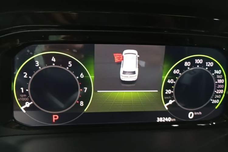 Used Volkswagen Teramont 2023 530 V6 All-Wheel Drive Prestige Flagship Edition Instrument Cluster