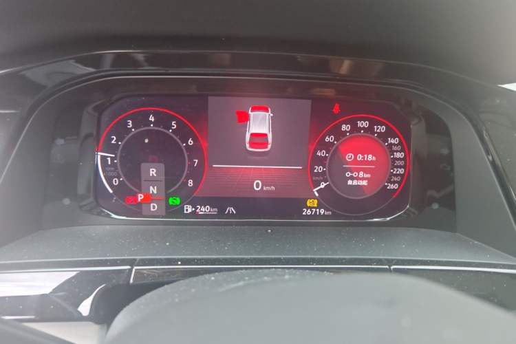 Used Volkswagen Teramont 2023 Facelift 380TSI Four-Wheel Drive Prestige Luxury Edition Instrument Cluster