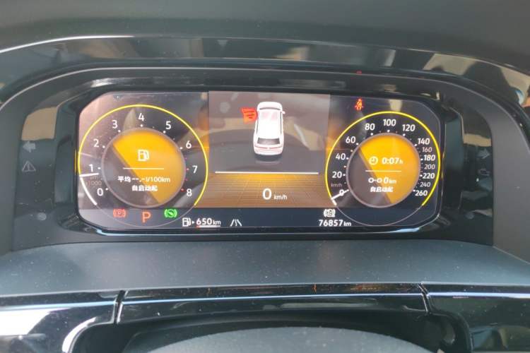 Used Volkswagen Teramont 2023 380TSI Four-Wheel Drive Luxury Edition Instrument Cluster