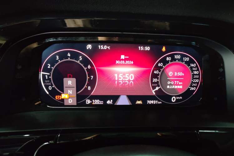 Used Volkswagen Teramont 2023 Facelift 380TSI Four-Wheel Drive Prestige Luxury Edition Instrument Cluster