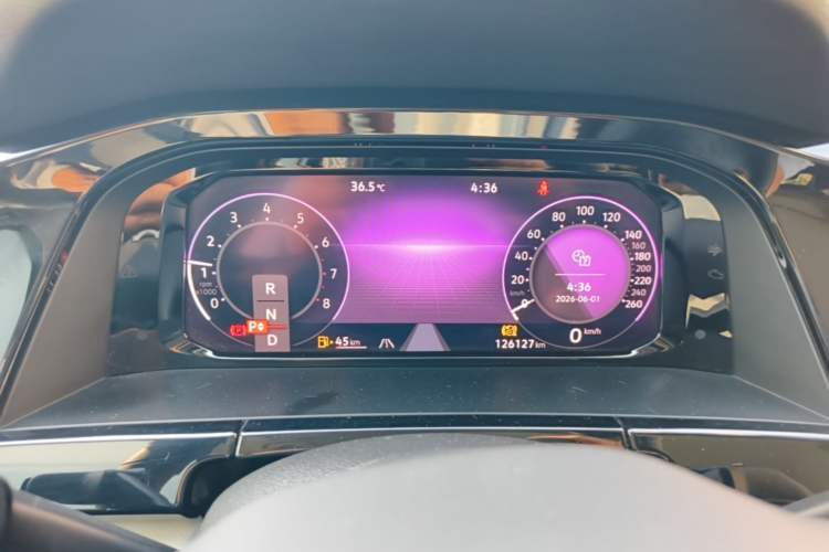 Used Volkswagen Teramont 2023 380TSI Four-Wheel Drive Luxury Edition Instrument Cluster