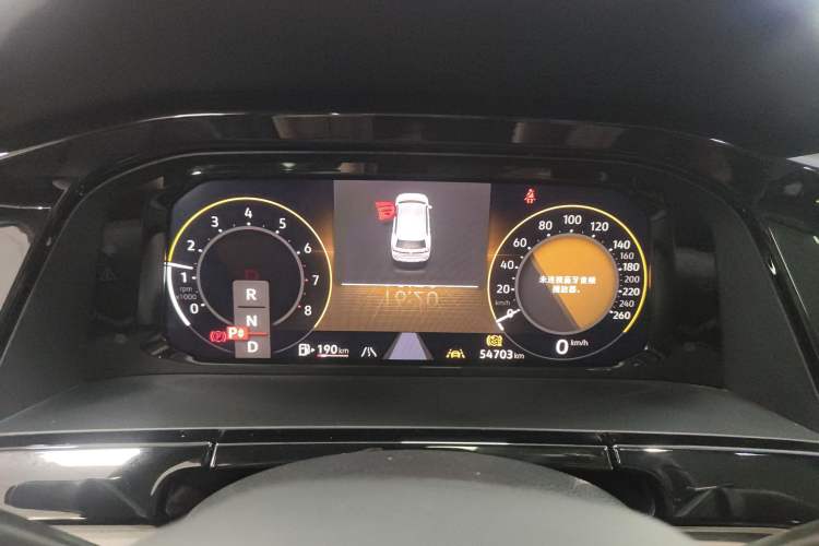 Used Volkswagen Teramont 2023 380TSI Four-Wheel Drive Prestige Luxury Edition Instrument Cluster