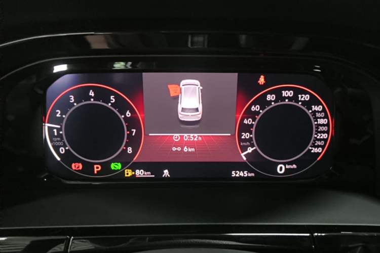 Used Volkswagen Teramont 2023 380TSI Four-Wheel Drive Prestige Flagship Edition Instrument Cluster