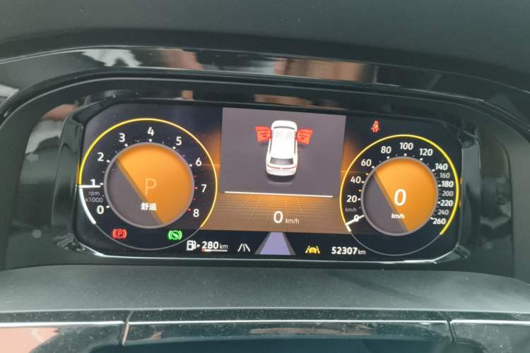 Used Volkswagen Teramont 2023 Facelift 380TSI Four-Wheel Drive Prestige Luxury Edition Instrument Cluster