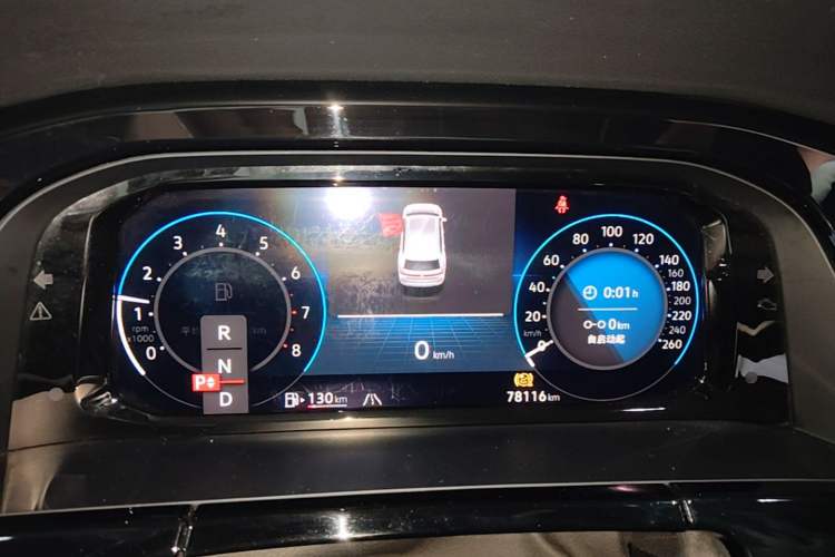 Used Volkswagen Teramont 2023 380TSI Four-Wheel Drive Prestige Flagship Edition Instrument Cluster