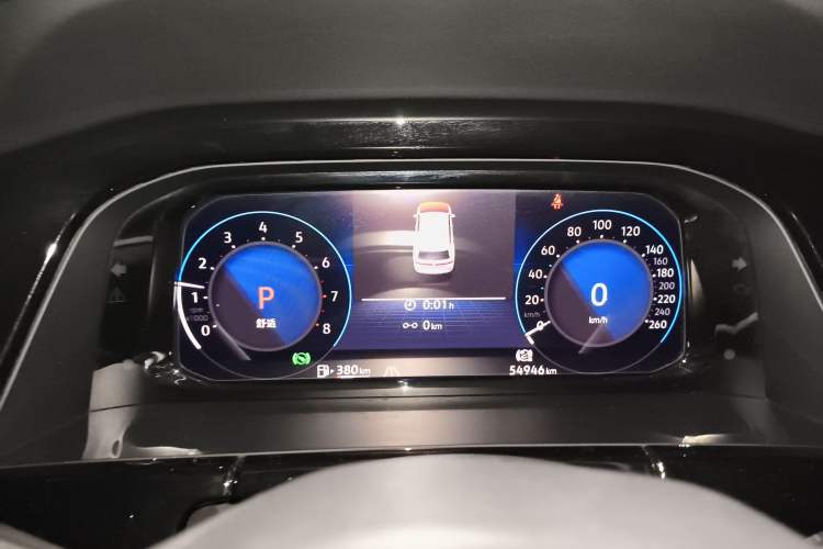 Used Volkswagen Teramont 2023 380TSI Four-Wheel Drive Luxury Edition Instrument Cluster