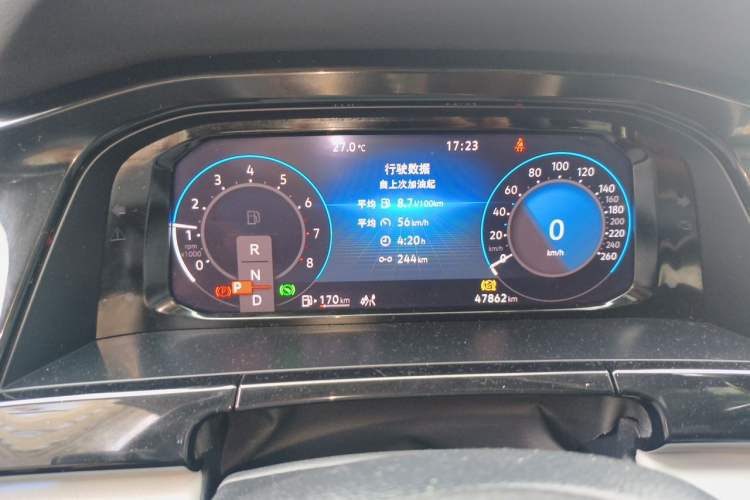 Used Volkswagen Teramont 2023 380TSI Four-Wheel Drive Prestige Luxury Edition Instrument Cluster