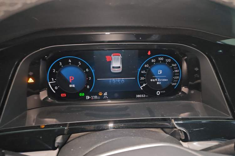 Used Volkswagen Teramont 2023 380TSI Four-Wheel Drive Prestige Luxury Edition Instrument Cluster