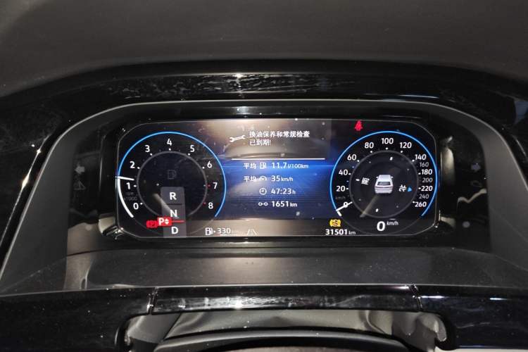 Used Volkswagen Teramont 2023 Facelift 380TSI Four-Wheel Drive Prestige Luxury Edition Instrument Cluster