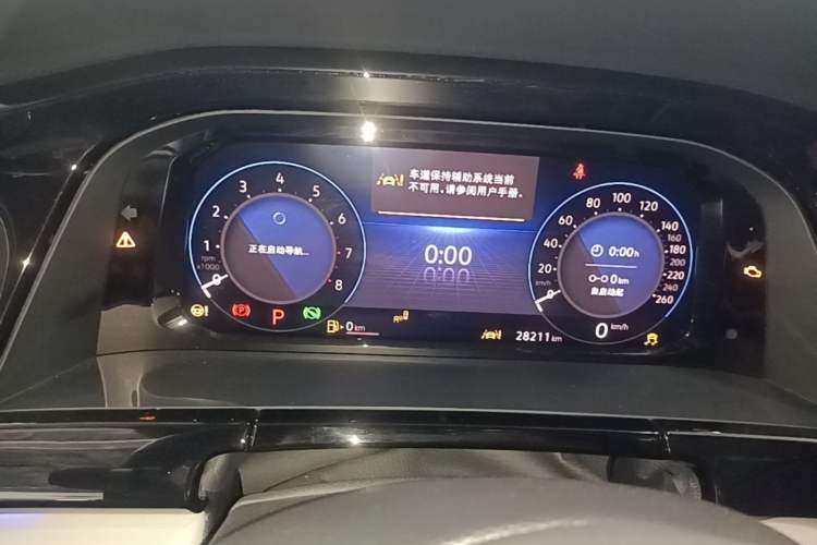 Used Volkswagen Teramont 2023 330TSI Two-Wheel-Drive Prestige Luxury Edition Instrument Cluster