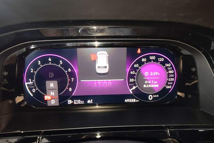 Used Volkswagen Teramont 2023 380TSI Four-Wheel Drive Luxury Edition Instrument Cluster