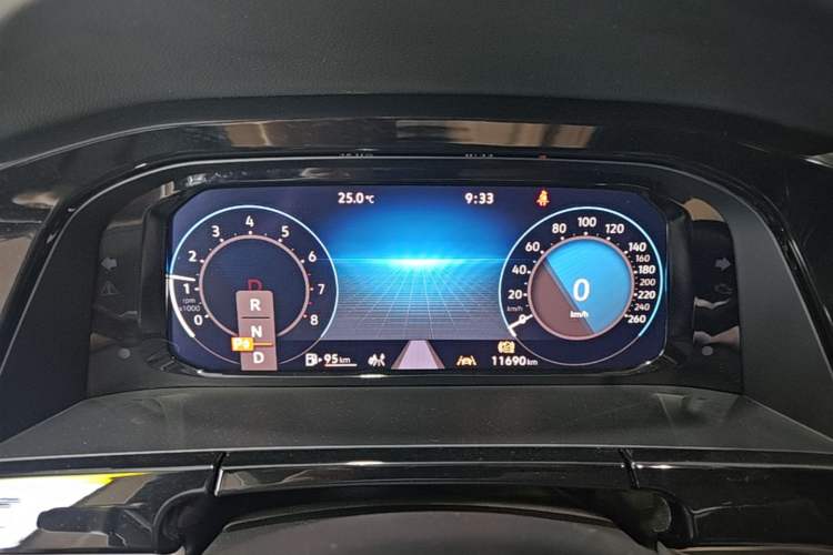 Used Volkswagen Teramont 2023 380TSI Four-Wheel Drive Prestige Luxury Edition Instrument Cluster