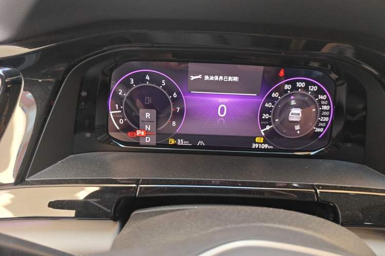 Used Volkswagen Teramont 2023 380TSI Four-Wheel Drive Luxury Edition Instrument Cluster