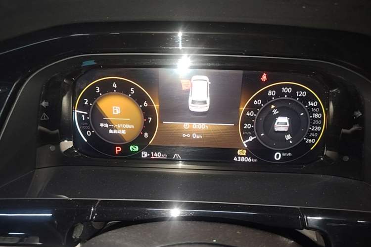 Used Volkswagen Teramont 2023 380TSI Four-Wheel Drive Prestige Luxury Edition Instrument Cluster